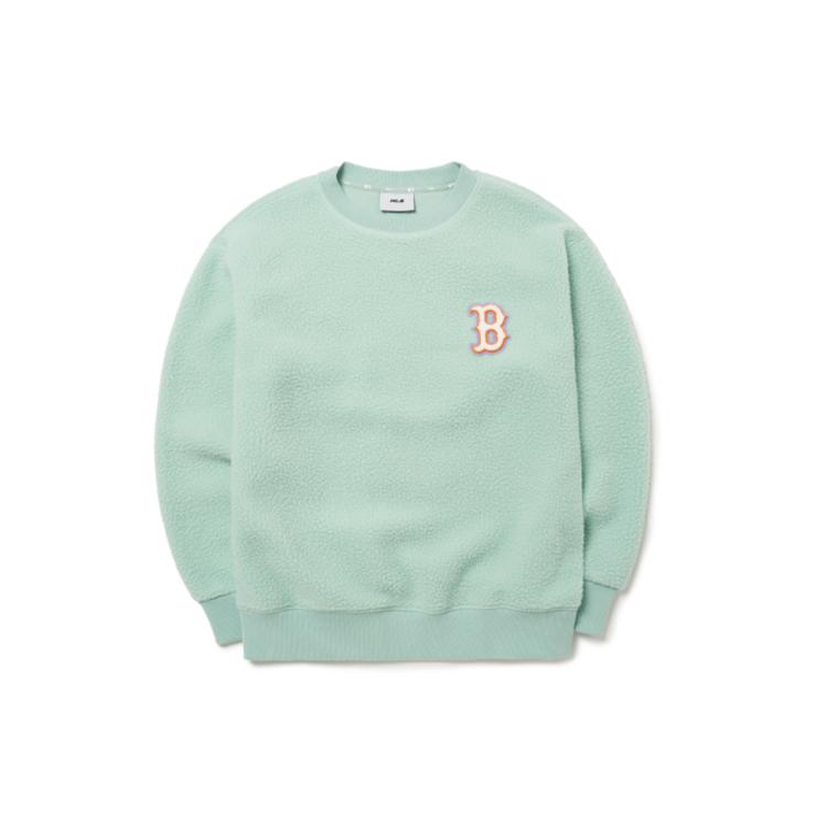 New MLB Sweatshirts Unisex Mint Green 3AMTF5316-43MTL