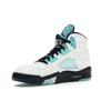 Air Jordan 5 Retro Island Green Unisex Sneakers White Black CN2932-100