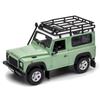 WELLY 1/24 Land Rover 2016 Defender Green / Diecast Miniature Car, Finished Product 22498SP-W GN