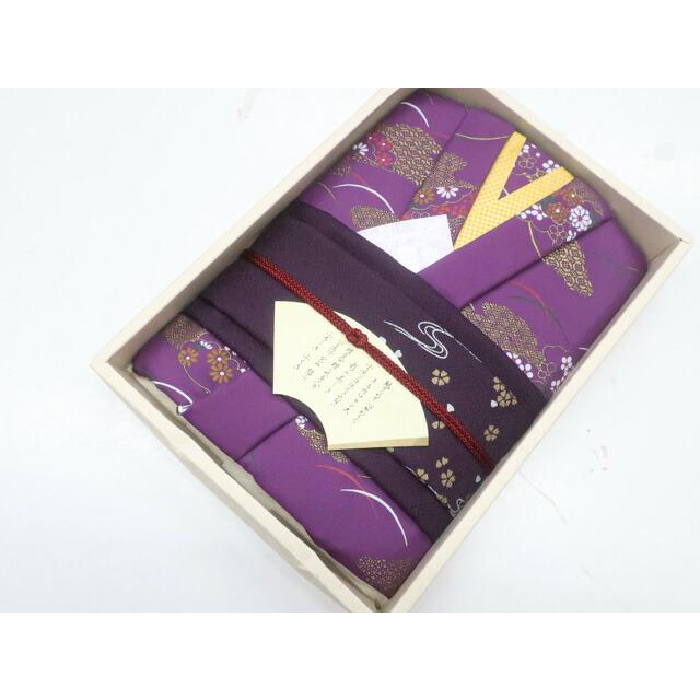 

Japanese miscellaneous goods Furoshiki Fukusa set with box Unused 25w12-14595 [Tailored Japanese clothes outlet Japanese modern Japanese taste