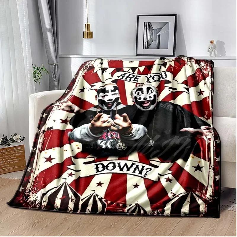 Coperta Juggalo Fasygo della Band Insane Clown Posse ICP Utilizzabile Anche Come Lenzuolo Asciugamano da Bagno Coperte