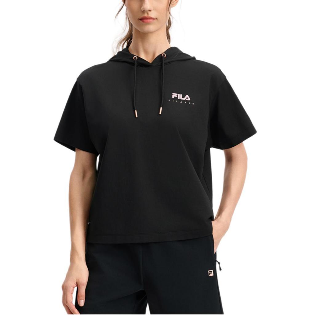 New FILA Fitness SS25 T Shirt Women's Pitch Black A11W531117F-BK