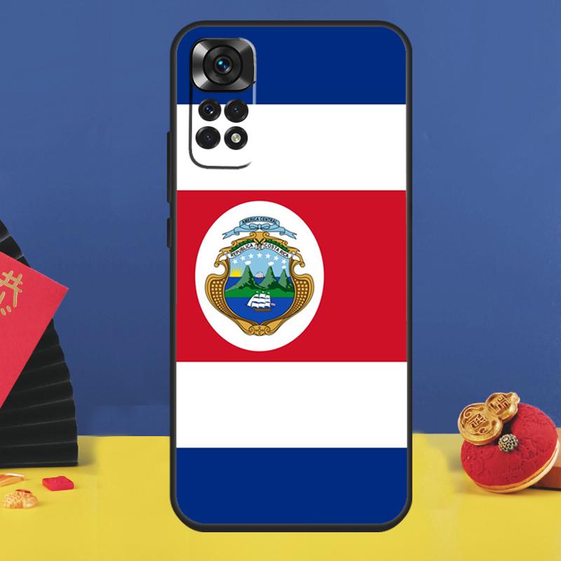 Costa Rica Flag Phone Case For Xiaomi Redmi Note 14 Pro 13 12 11 9 10 15 Pro Plus 10C 12C 14C 13C 15C Cover