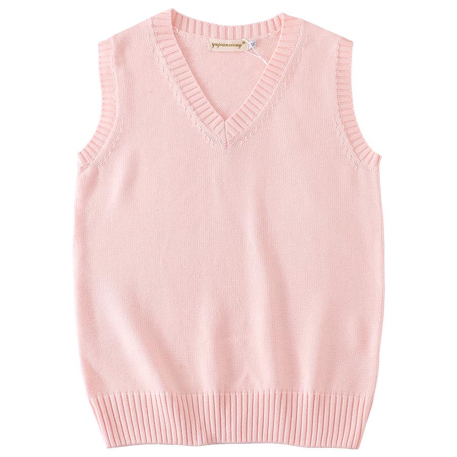 British College Style JK Uniform Vest, Japanese-Inspired Sweater