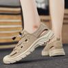 Men Sandals Outdoor Trekking Hiking Shoes Closed Toe Slippers Comfortable Beach Fisherman Summer Athletic  Sports