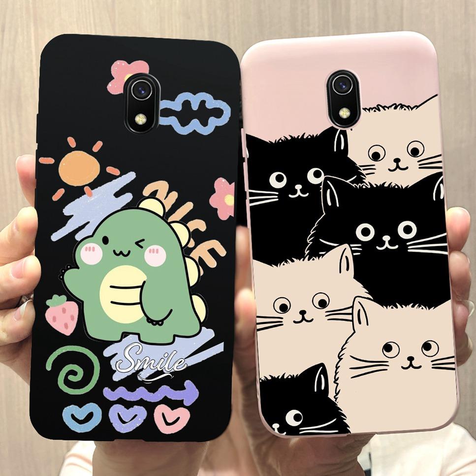 Cover For Xiaomi Redmi 8A Case Cartoon Dinosaur Astronaut Soft Silicone Cover For Xiaomi Redmi8A 8 A 8a 6.22" Phone Case Fundas