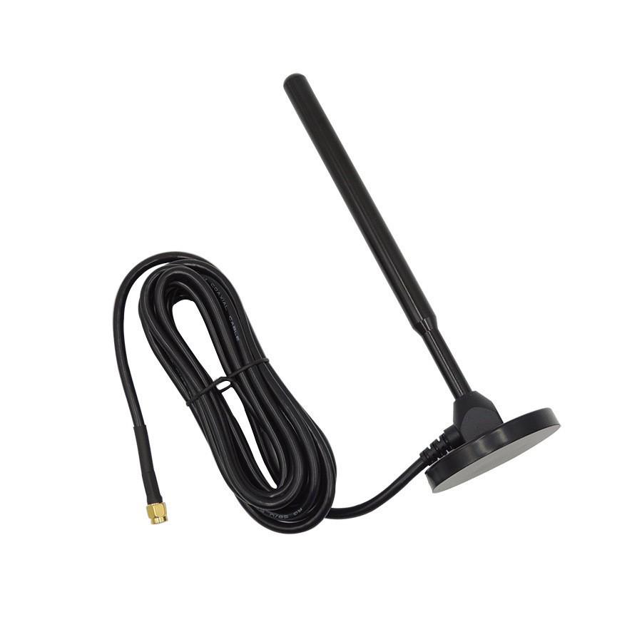 4G Kupferstange Saugnapf Rundstrahlende Antenne mit hohem Gewinn, SMA-Anschluss, Anpassbar, Mehrband.