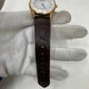Used D9263 CITIZEN Citizen E031-S103738 Eco Drive Watch Quartz Watch Solar Battery Leather Brown Dark Brown