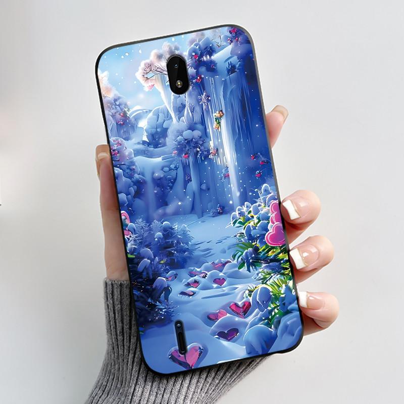 Casing For Nokia C01 Plus TA-1383 TA-1387 C1 2nd Edition Case Aesthetic Fashion Cute Cat Soft Silicone TPU Shockproof Back Cover