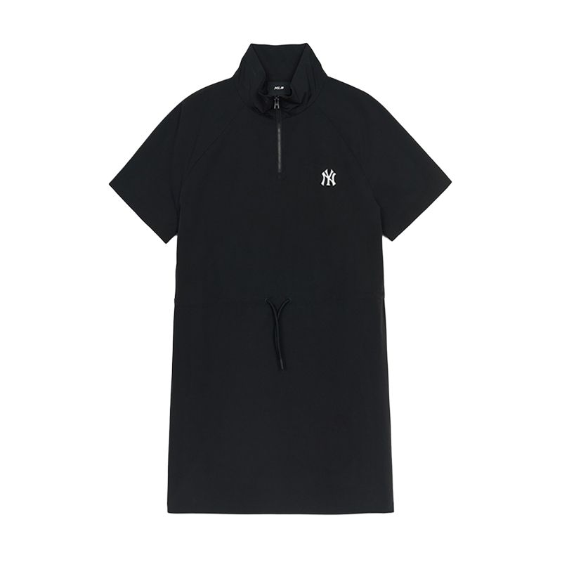 

Новое платье с коротким рукавом MLB New York Yankees Женское Черное 3FOPB0353-50BKS XS