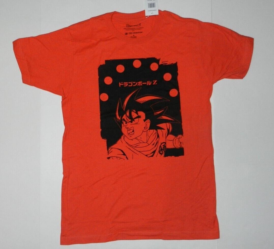 DRAGONBALL Z Orange Amimation T-shirt MENS NEW S