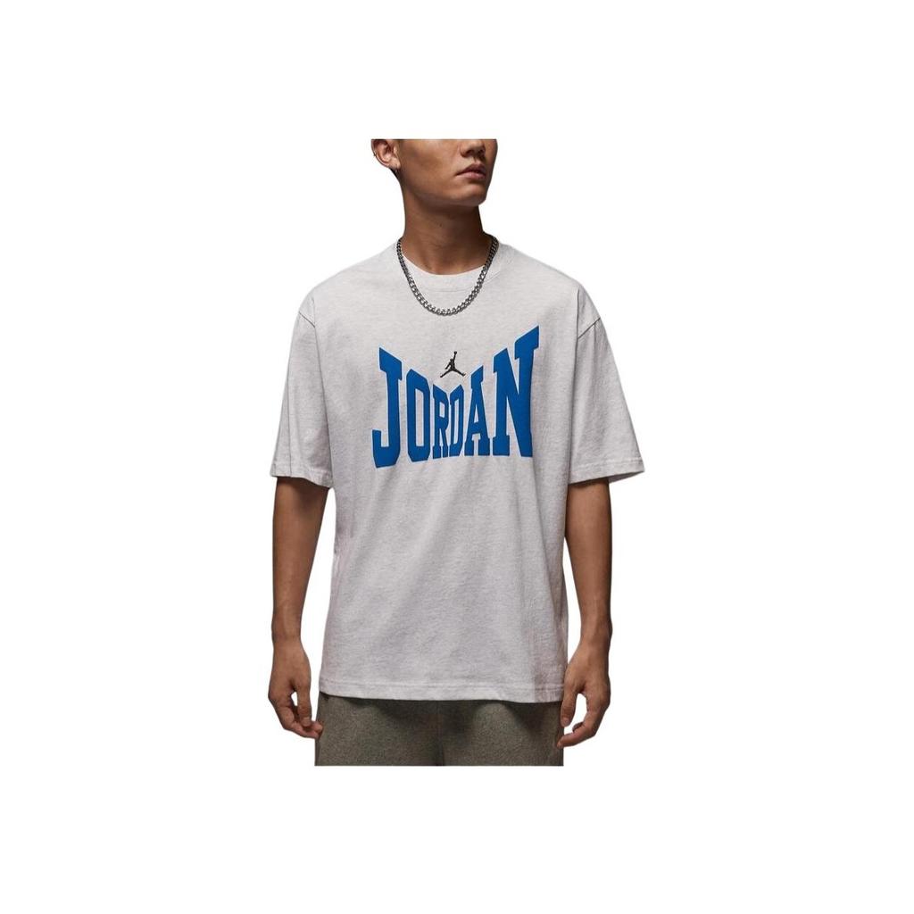 Jordan As M J Brk Col Wm Ss Crew Logo Print Round Neck Pullover Short Sleeve T-Shirt Men T-Shirts HV3895051