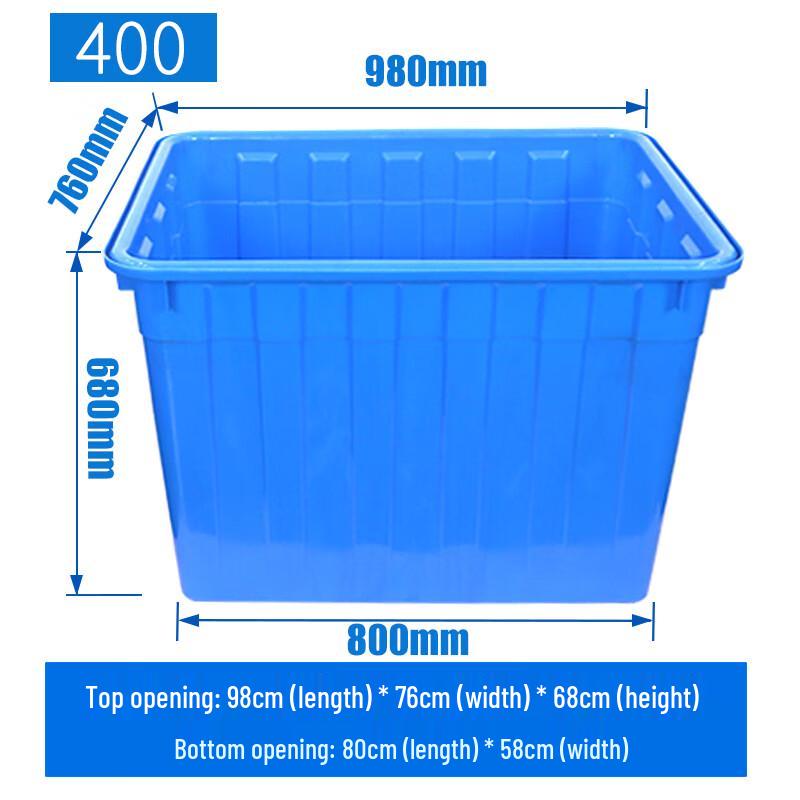 Lilang Heavy-Duty Plastic Storage & Turnover Box