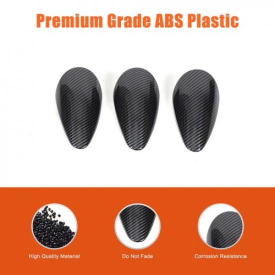 ABS Carbon Car Speed Meter Difference Display Top Cover For Nissan 370Z 2009-20