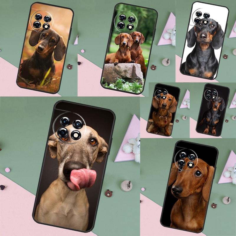 Dachshund Dog Case For OnePlus Nord N20 N30 CE 5 3 4 Lite OnePlus 15 13 12 11 10 Pro 10T 13T 13R 15R Cover
