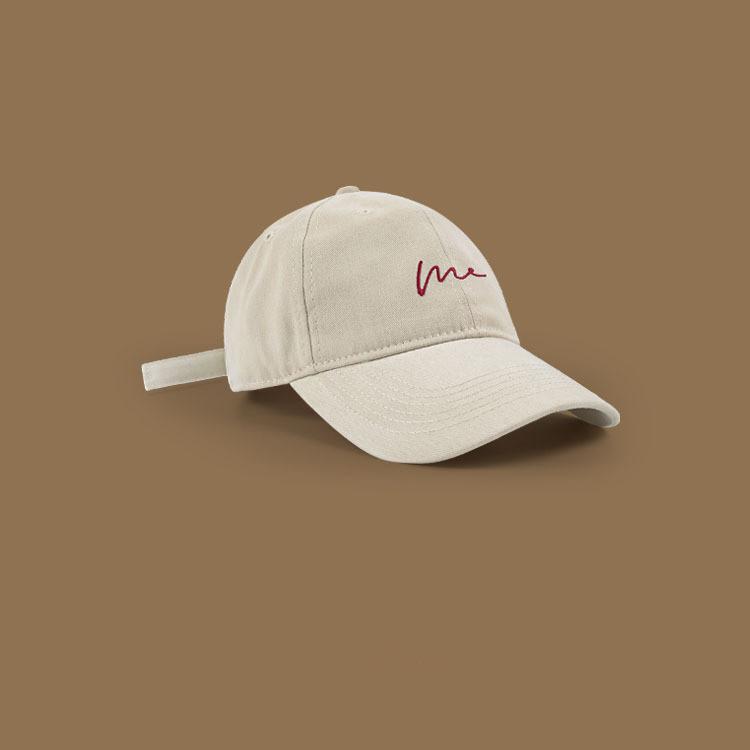 Unisex Trendy Baseball Cap With Large Visor And Text Print In Colors Multiple