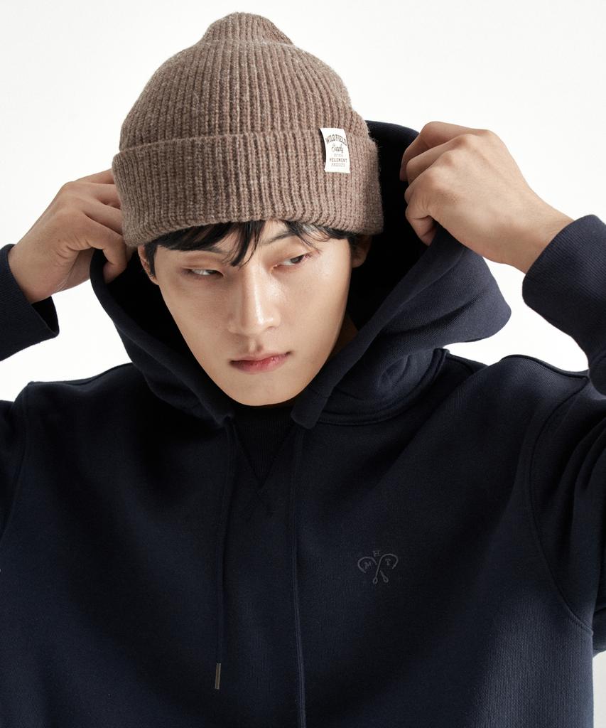 Berretto in lana HELEMENT Combat Knit (beige)