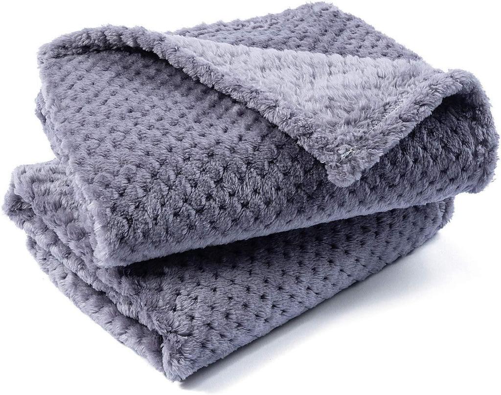 Thick Warm Pineapple Fleece Pet Blanket for Dogs & Cats