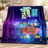 Bubble Guppies blanket Flannel Blanket Soft Cozy Plush Throw for Sofa Bed Lightweight Home Decoration Outdoor camping