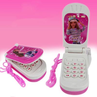1 PCS Novo Celular Eletrônico Música Fã Seu Bonito Brinquedo de Desenho Animado para Educação Infantil