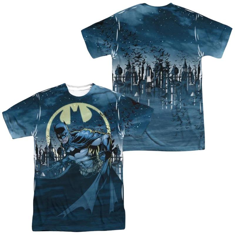 2026 New Superhero Batman Theme Print Boy T-Shirt Anime Batman Heed The Call Boys TShirt Summer Fashion Kid Adults Tops Clothing S