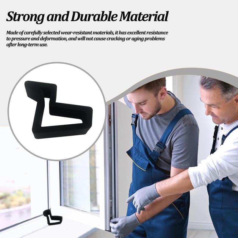 1 Door/Window Stopper.Multi-Functional Wedge (Convenient Door Hook, Window Clamp, Easily Keeps Doors/Windows Open, Home & Office