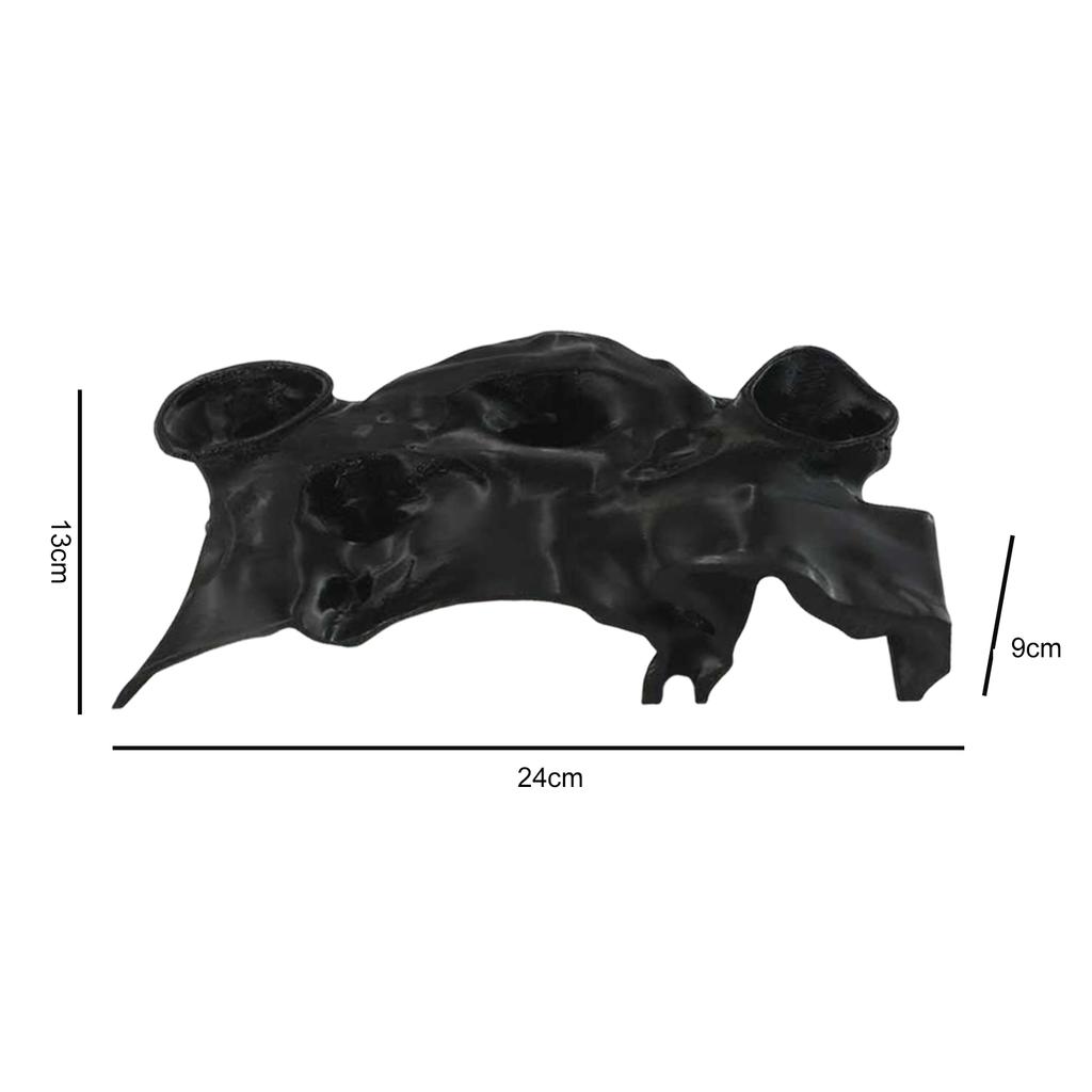 3D Printed Aquarium Decor Underground Tunnel Cave Natural Curve Bowl Hide Decoration for Cherry Shrimp Chili Rasbora Hermit Crab