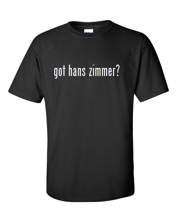 

Got Hans Zimmer  Mens Cotton T-Shirt Shirt Solid Black White Funny S M L XL L