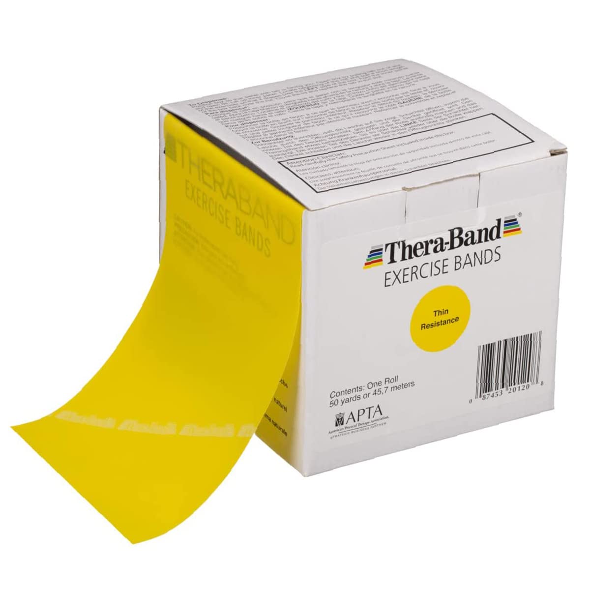 

TheraBand Value Total Length Pack, 45.7m (Yellow, Thin)