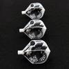 CUESOUL Dart Flights TERO System AK4 Standard Shape Heat Transfer Pattern 3 Pieces White 2