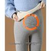 Maternity Plus Size Velvet Leggings: Tummy Support & Winter Warmth
