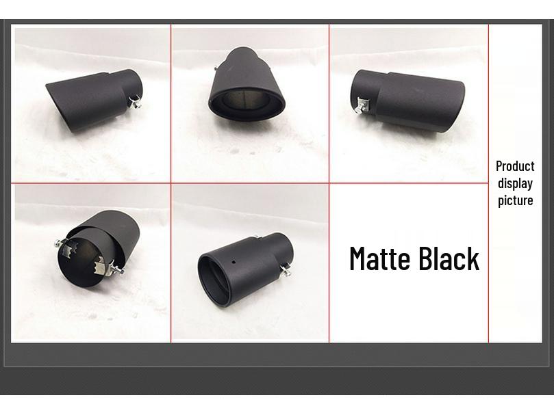 Blue Titanium Tailpipe for Sunny, Tiida, Suzuki, BYD, Elysion, Fengshen, Crider, Lanyu
