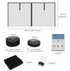 Magnetic Door Screen Summer Magnetic Curtain Screen 16X7FT Magnetic Garage Screen Doors Mosquito Net Custom for Patios Balcony