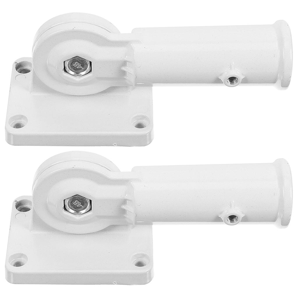 2 szt. Montowany na ścianie maszt flagowy uchwyt montażowy ze stopu aluminium uchwyt stojak ogrodowy