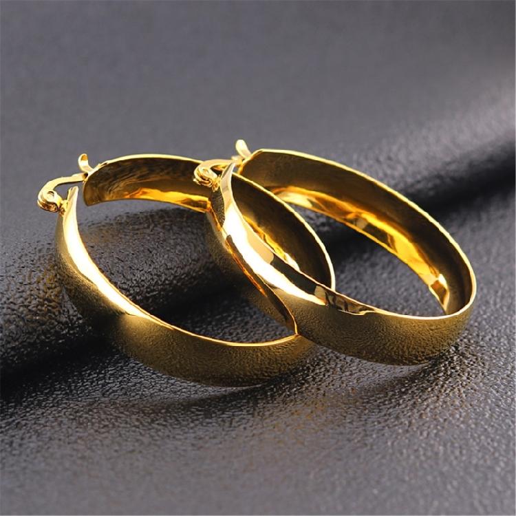 Unique Large Hoop Earrings Modern Minimalist Large Earrings Jewelry Designed For Comfort And All Day Wear