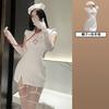 Sexy Cosply Nurse Uniform Angel In White Cosplay Secretary Outfit Emo Seduction Mood Costume