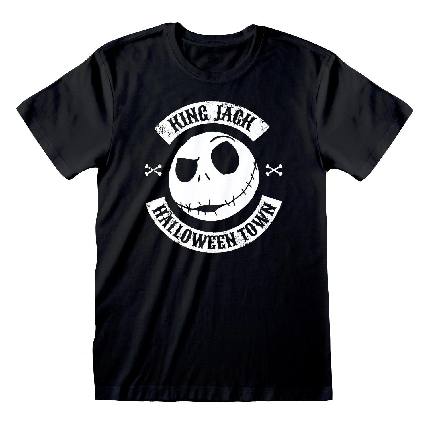 Disney Nightmare Before Christmas Jack Crest T-Shirt XXXL