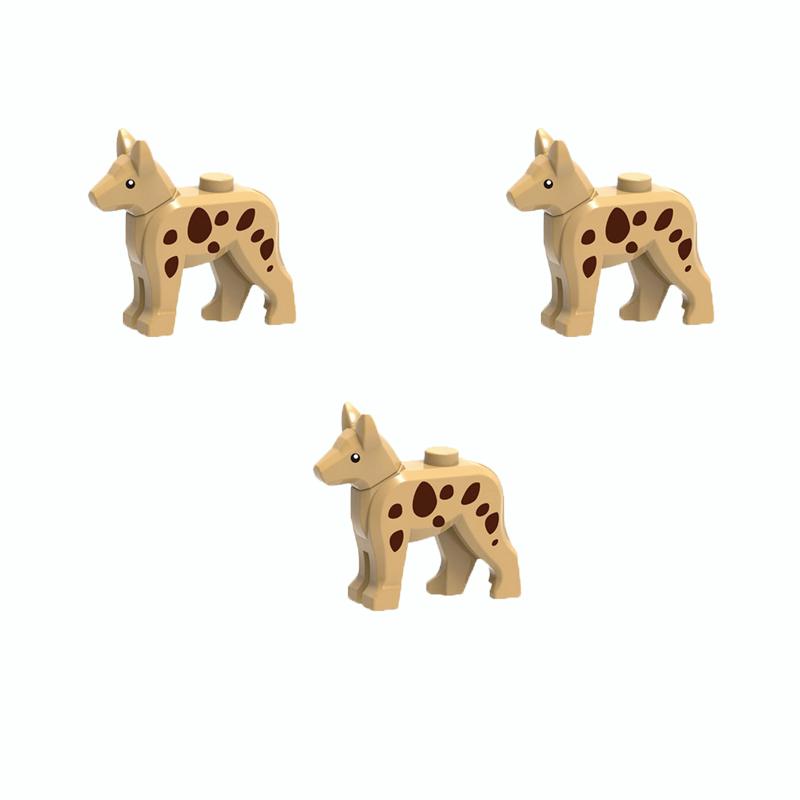MOC Bricks Toys Model Farm Building blocks Cattle Horse Carriage Transport Vegetable Garden Flower Plant Friut Field Tree Animal