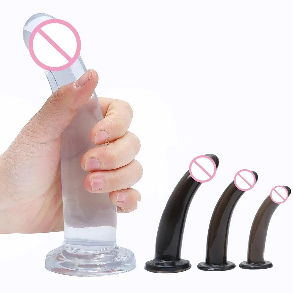 Silicon Anal Dildo Vibrators Women Butt Plug Silicon Artificial Penis Woman Sex Toy Adult Female Fantasy Dildo Toy For Gay