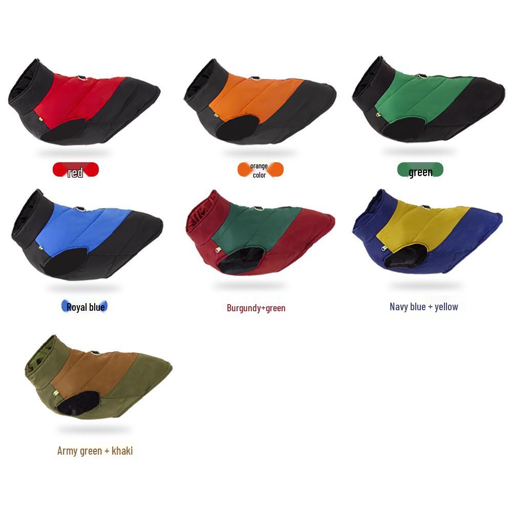 Warme Herbst-/Winterhunde Weste - Verdickte Baumwoll-Haustierkleidung