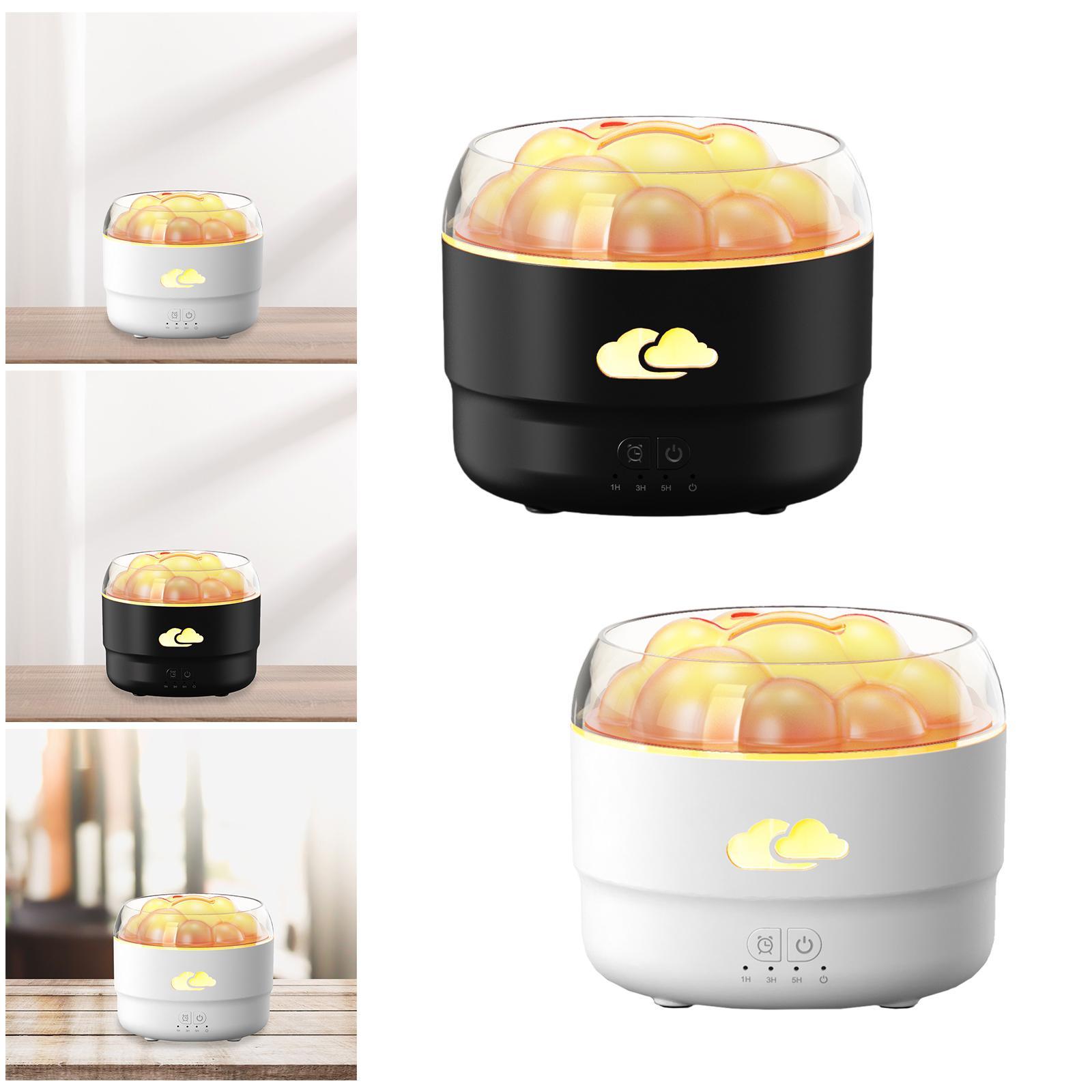 Small Air Humidifier LED Lights Farmhouse Bedroom Gift Portable Humidifier чёрный
