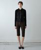 Simeteuligpeosenteu Textured Button Shirt / Black