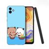 Cute BuBu DuDu Phone Case For Samsung Galaxy A01 A03 Core A04 E A02 A05 A10 A20 A21 A30 A50 S A6 A8 Plus A7 2018 Black Cover