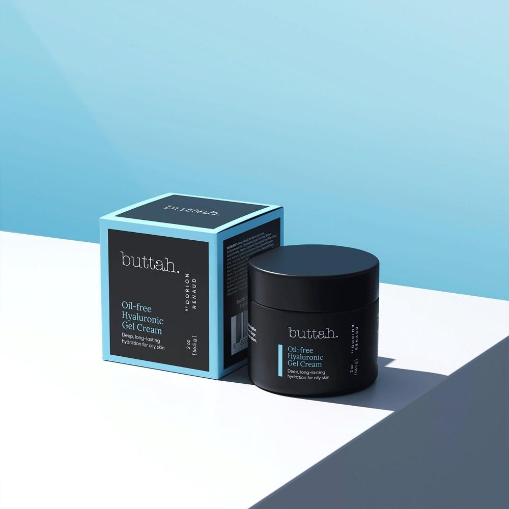 Buttah Skin Oil Free Gel Cream Moisturizer 2.0 Oz