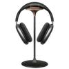 Aluminum Alloy Headphone Holder Up and Down Adjustable Headset Stand Bracket Display Shelf Wooden Desktop Hanger