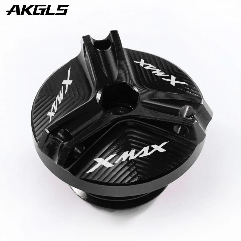 Motorcycle Engine Oil Cap Bolt Fuel Filler Cap Accessories For Yamaha XMAX 250 300 XMAX300 XMAX250 2017 2018 2019 2020 2021 2025