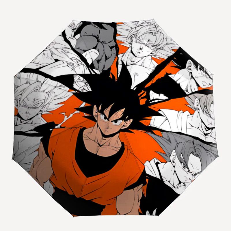 

1pc Goku, Auto Open/close Umbrella, Portable Travel Umbrella, Everyday Use - Outdoor Accessory, Artistic Pattern, Compact Design, Fashion Lovers yy250