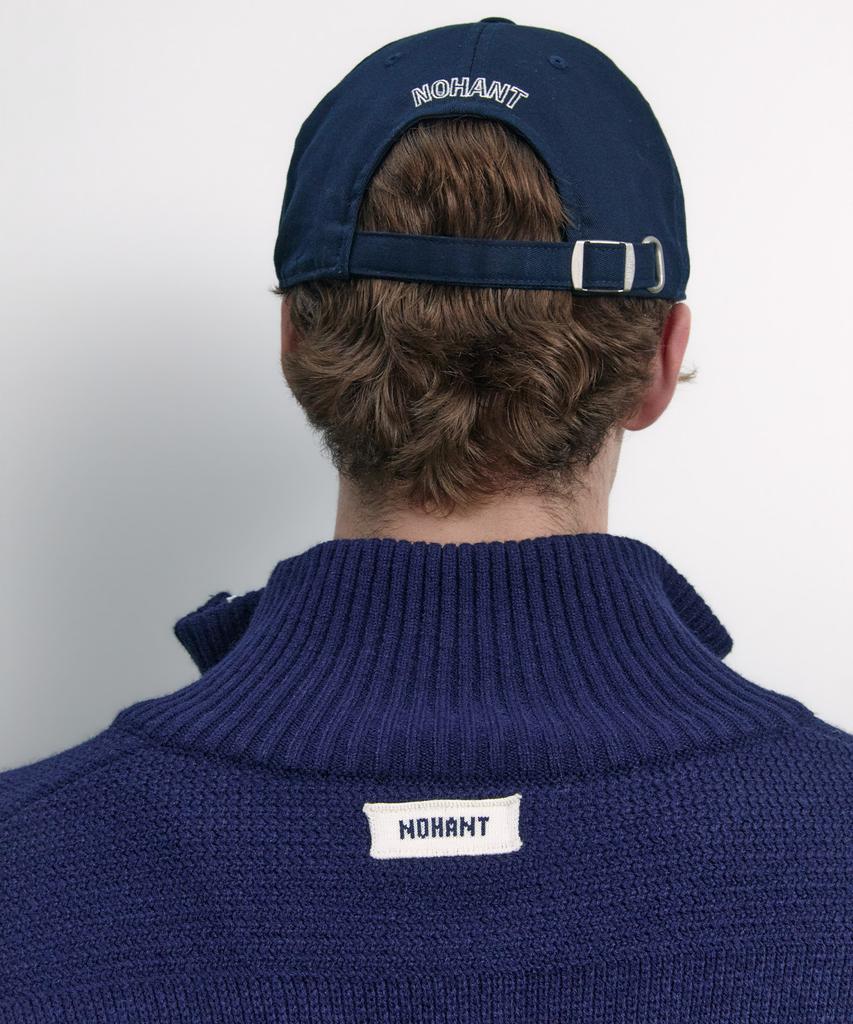 NOHANT 90S Quarter-Zip Knit Navy