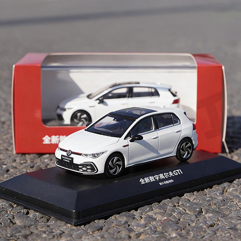 

NEW 1:43 Golf GTI MK8 2021 Alloy Car Diecasts & Toy Vehicles Car Model Miniature Scale Model Car For Children белый