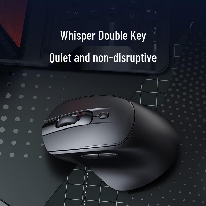 BIAOEZ DR2 Wireless Ergonomic Bluetooth Mouse
